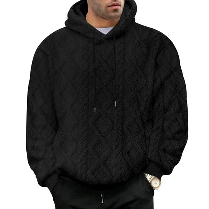 Sudadera polar suave para hombre