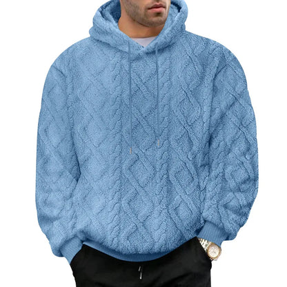 Sudadera polar suave para hombre