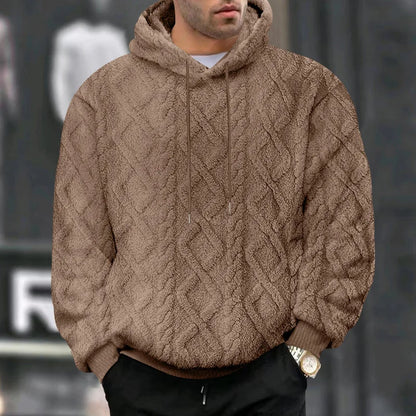 Sudadera polar suave para hombre