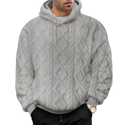 Sudadera polar suave para hombre