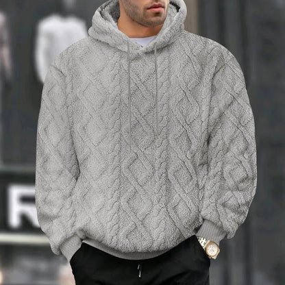 Sudadera polar suave para hombre
