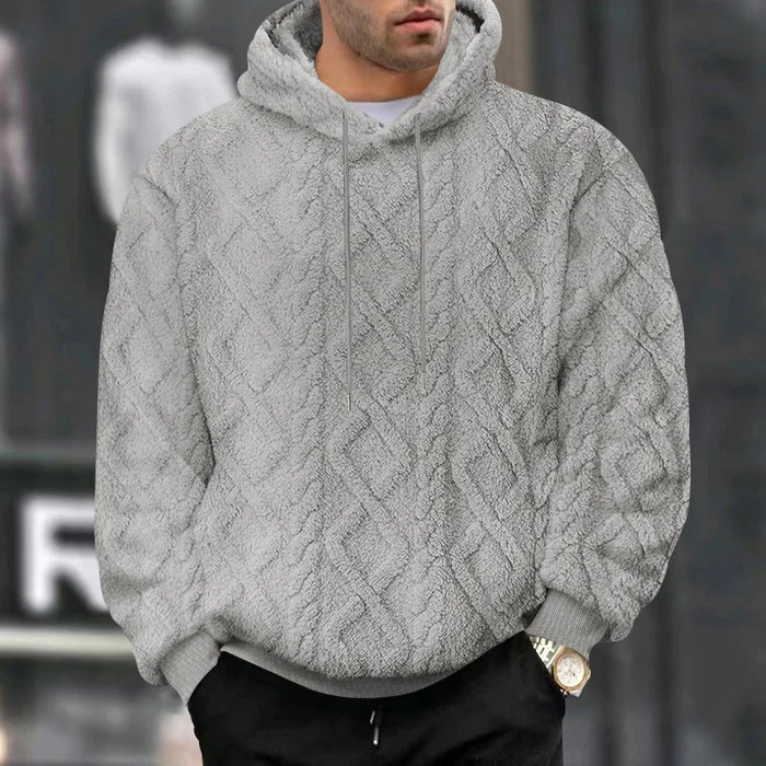 Sudadera polar suave para hombre