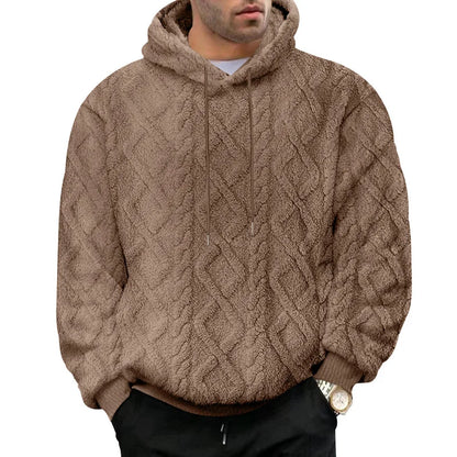 Sudadera polar suave para hombre