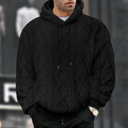 Sudadera polar suave para hombre