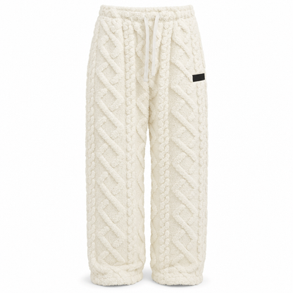 Pantalón térmico beige de mujer