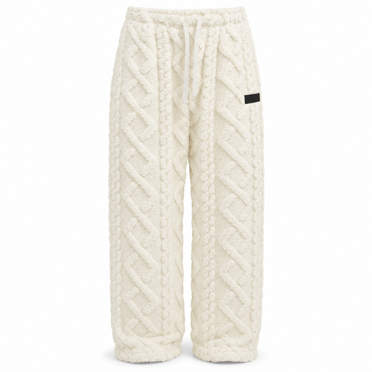 Pantalón térmico beige de mujer