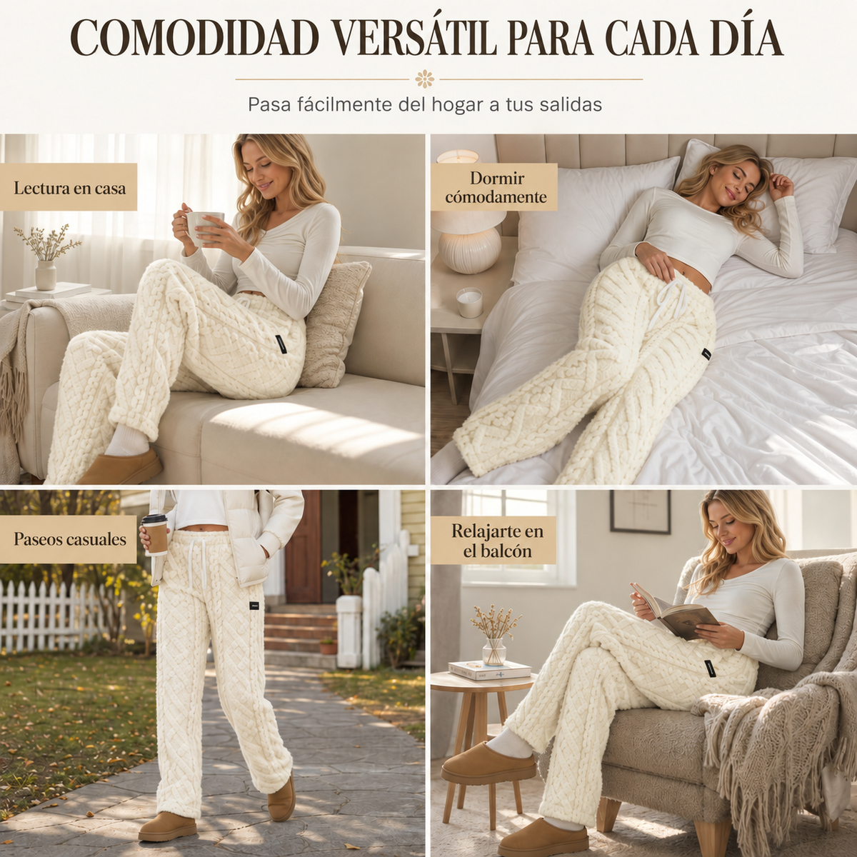 Comodidad versátil para cada día