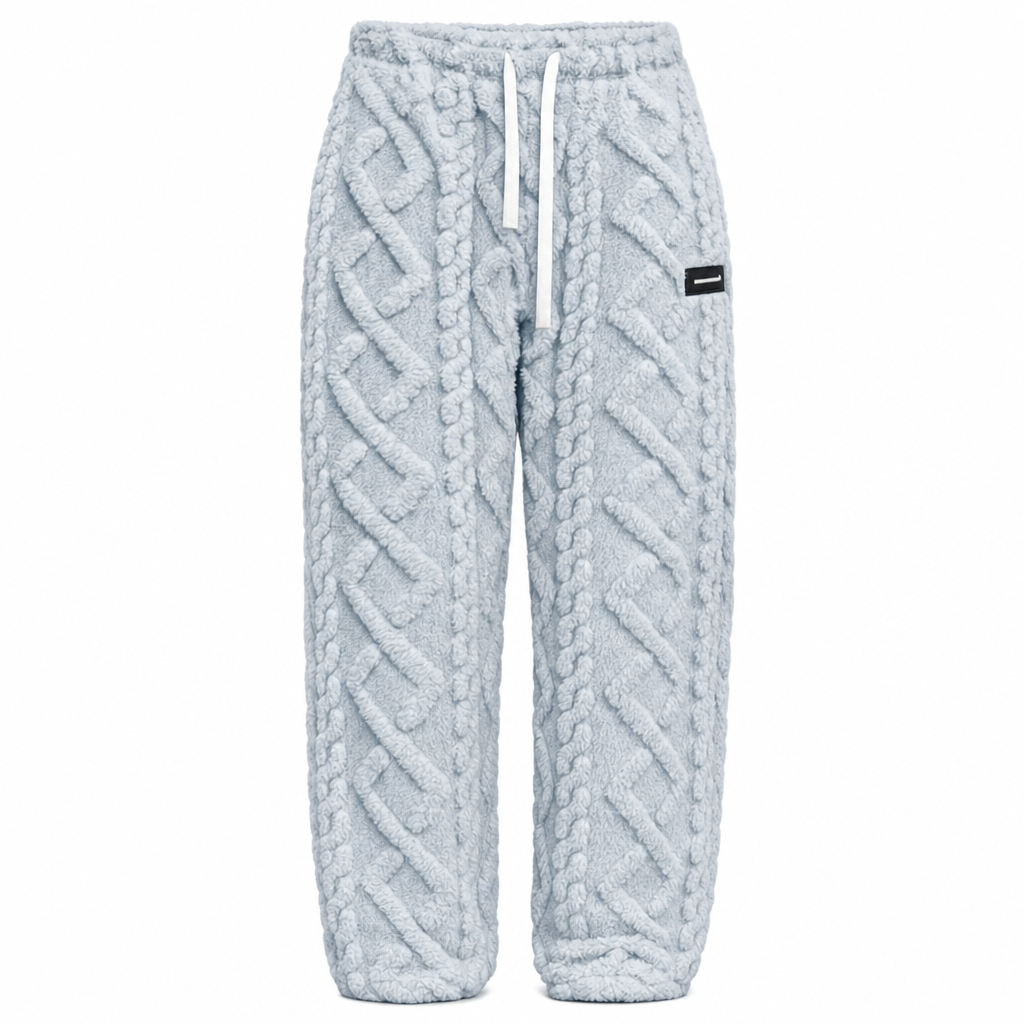Pantalón térmico gris de mujer